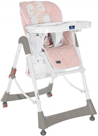 Детский стульчик для кормления Lorelli Gusto Satin Pink HUG